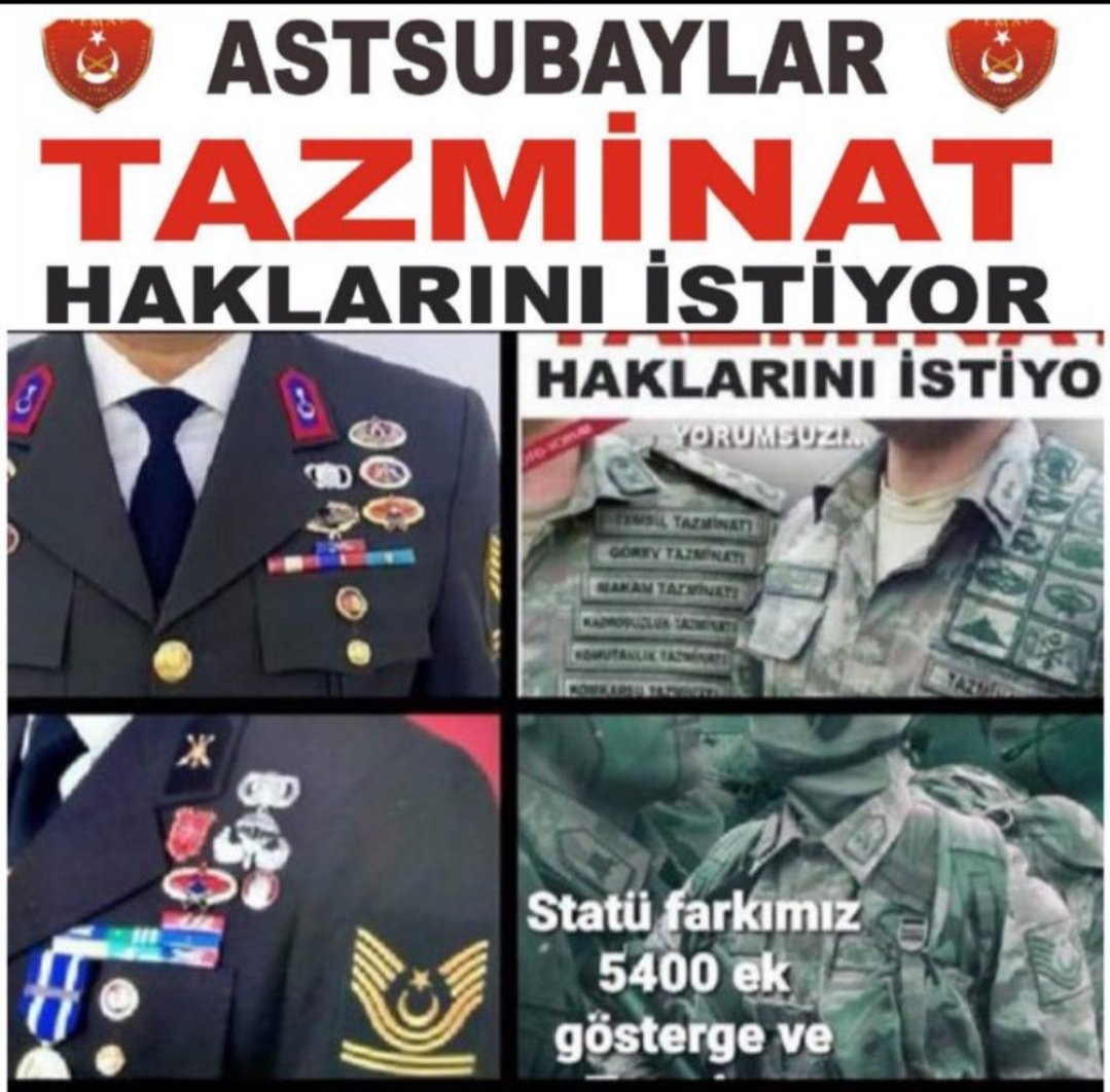 #AstsubayHaklarıTorbaya