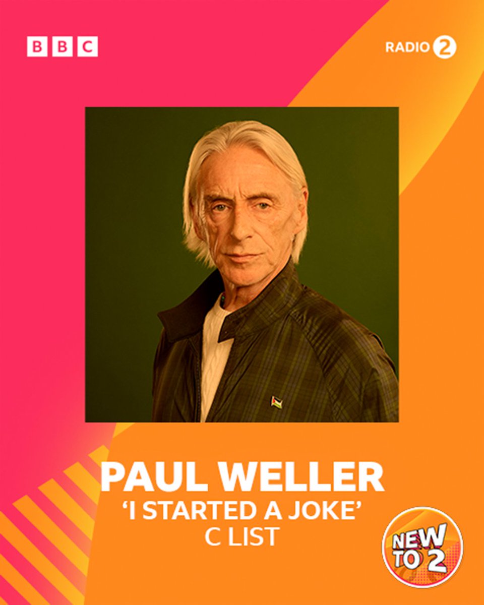 Big thanks to <a href="/BBCRadio2/">BBC Radio 2</a>, for adding Paul's take on <a href="/BeeGees/">Bee Gees</a>' 'I Started a Joke' on the playlist: paulweller.lnk.to/istartedajoke