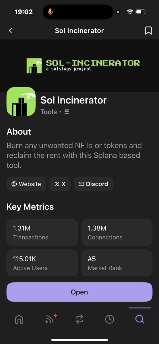 reminder about the sol incinerator!