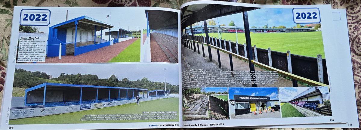 Groundtastic's tweet image. Out now, Beyond The Cemetery End, an updated, revised and expanded version of the sold out book The Cemetery End. Featuring 500+ British grounds and stands lost between 1995 to 2024. Ordering details here: groundtastic.co.uk/beyond