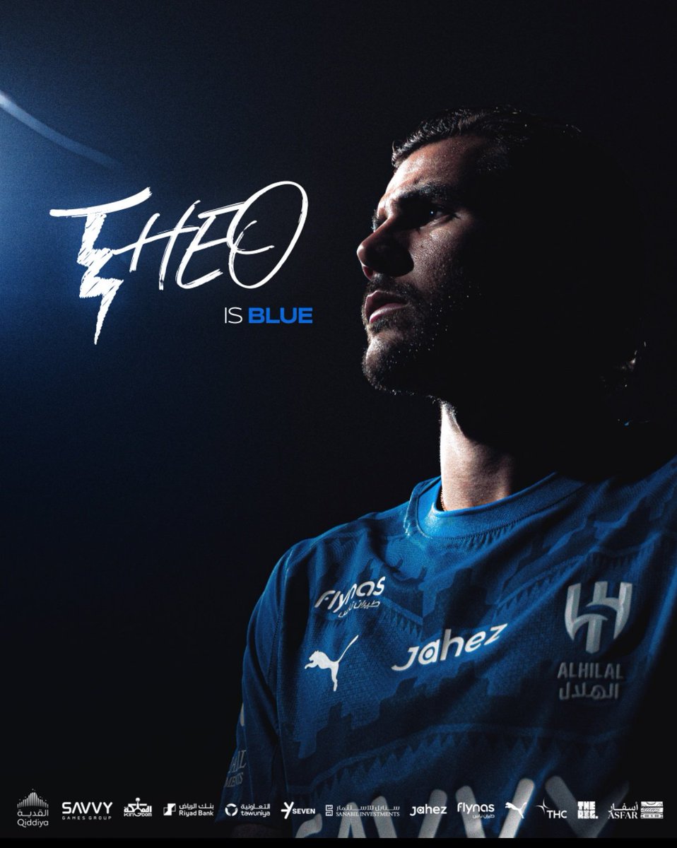 الصفقه حرااااااااااقه حاست مريرهم حووس 
لسى باقي ثلاث صفقات #الهلال بيخلي صياحكم حتى الاطرش يسمعه 
مبروك لكم يا زعماء 💙

#ثيو_هلالي