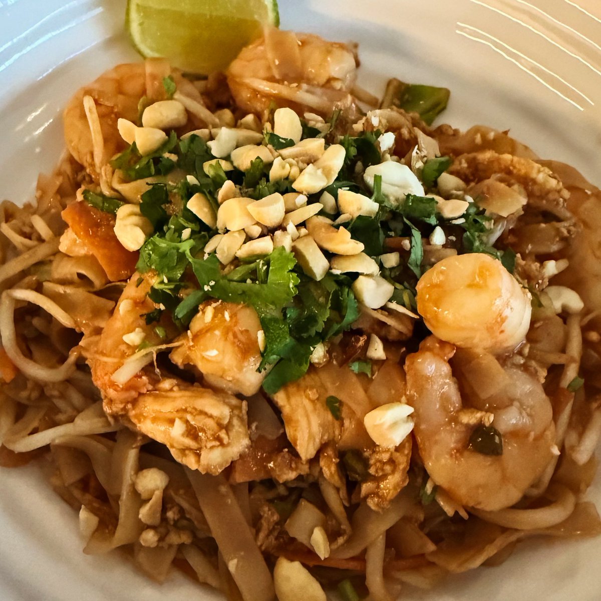 Tooting is hotter than Thailand rn, so I’ve made pad Thai for supper which, with the humidity of 200%, takes me right back.