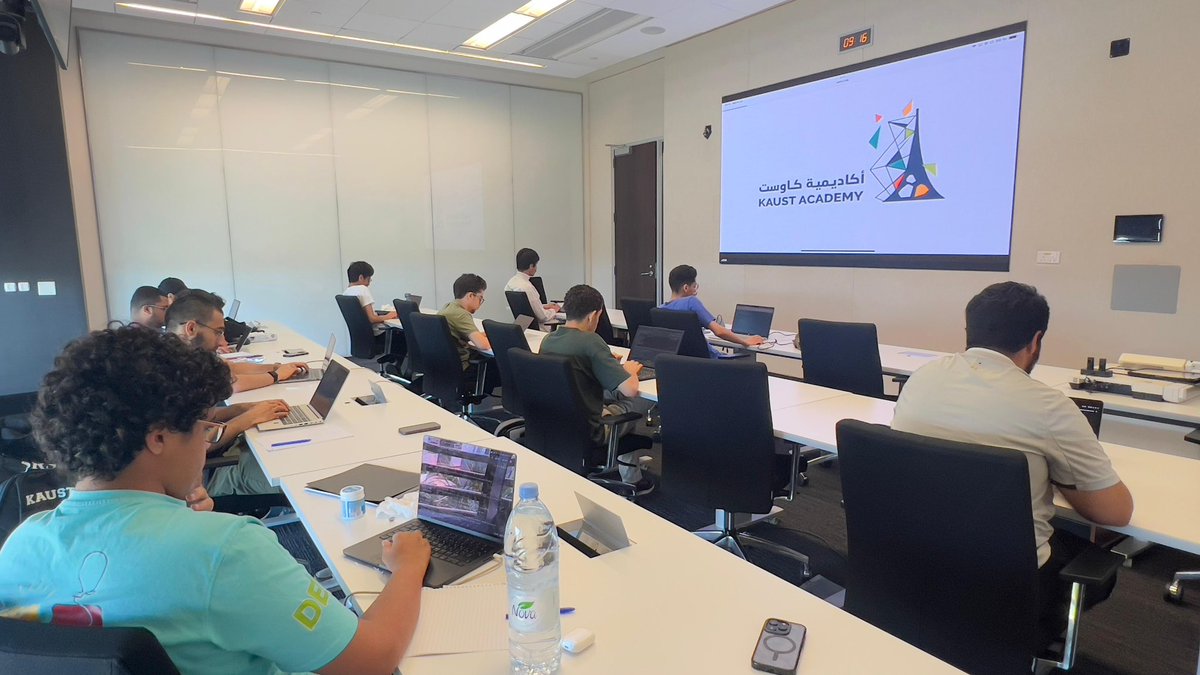 بالشراكة مع أكاديمية كاوست <a href="/KAUST_NewsAR/">كاوست</a>، يُقام حاليا برنامج تدريب وترشيح الفريق السعودي للمشاركة في #الأولمبياد_الدولي_للذكاء_الاصطناعي IOAI 2025، الذي تستضيفه الصين خلال الفترة من 2 إلى 9 أغسطس 2025، استعدادًا لتمثيل الوطن في واحدة من أبرز المنافسات العالمية في الذكاء الاصطناعي