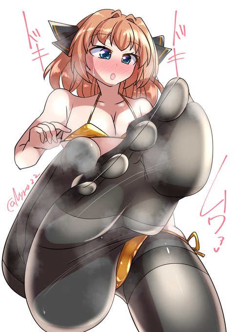 「なーに提督…?ハチの足裏…そんなに好きなの…?///」 
ムレムレ黒タイツ八丈ちゃん(ˇωˇ)  
連続1951日目   
#艦これ版真剣お絵描き60分一本勝負_20250710 
#艦これ版深夜の真剣お絵描き60分一本勝負 
#10000日チャレンジ #めび環んどろ 
#八丈 