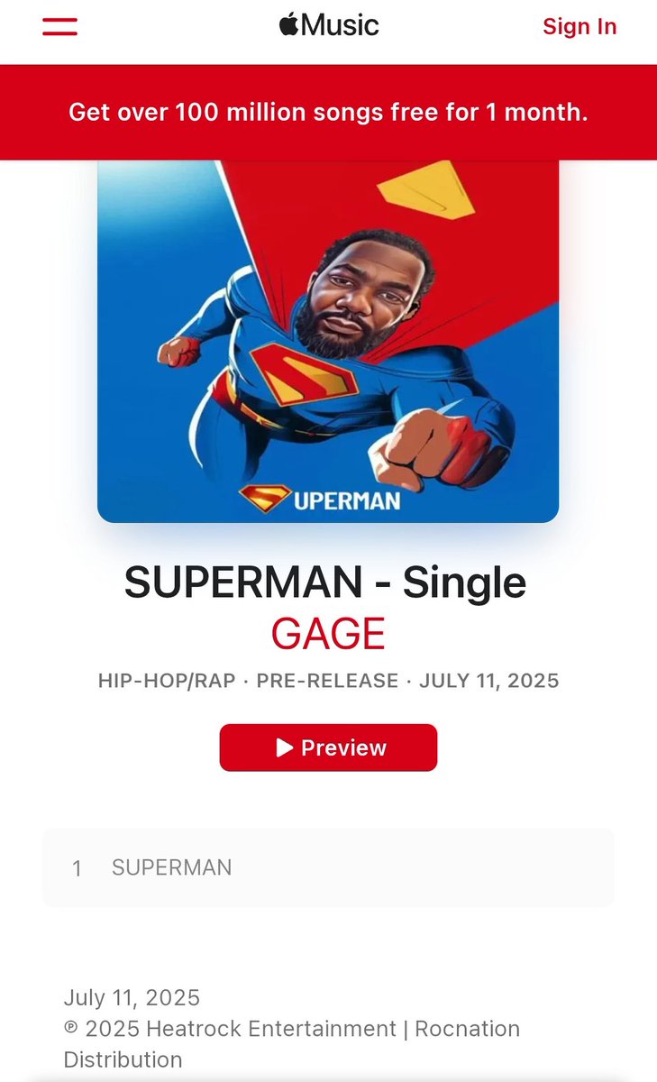GAGEmusicx's tweet image. Pre save the new single #Superman on @itunes @amazonmusic 

Link: amazon.com/music/player/a…

Link: music.apple.com/us/album/super…