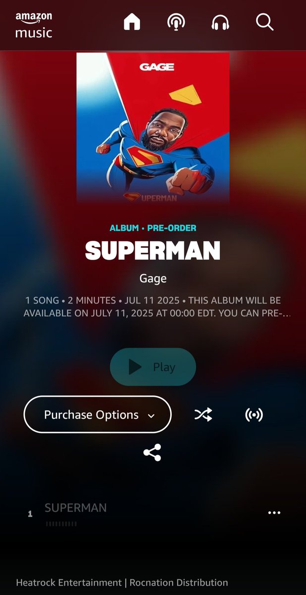 GAGEmusicx's tweet image. Pre save the new single #Superman on @itunes @amazonmusic 

Link: amazon.com/music/player/a…

Link: music.apple.com/us/album/super…