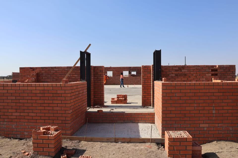 DannhauserMuni's tweet photo. SITE VISIT | WARD 11 COMMUNITY HALL
Cllr Nzuza, Dir. Gcabashe & officials visited the Ward 11 Community Hall site as part of infrastructure oversight.
The hall will serve as a vital hub for events, youth programmes & public meetings.
#Dannhauser #Community #ServiceDeliveryI https://t.co/PaNLkWBsB6