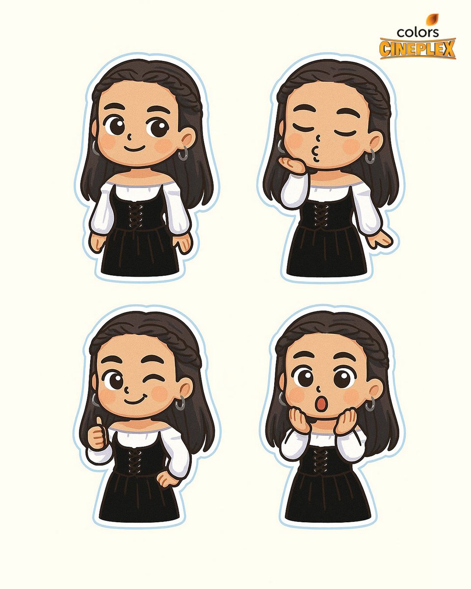 Colors_Cineplex's tweet photo. Presenting the Chi-Bollywood sticker pack every movie paglu needs ๐๐ผโโ๏ธ๐๐ผ๐๐ผโโ๏ธ
@iamsrk @ShraddhaKapoor #KareenaKapoorKhan @RanveerOfficial
#KalHoNaaHo #KHNH #Stree #JabWeMet #PhirHeraPheri #RockyAurRaniKiPremKahaani #RRKPK #TrendingAI #ChibiStickers #ColorsCineplex https://t.co/N7i9K2MU0k