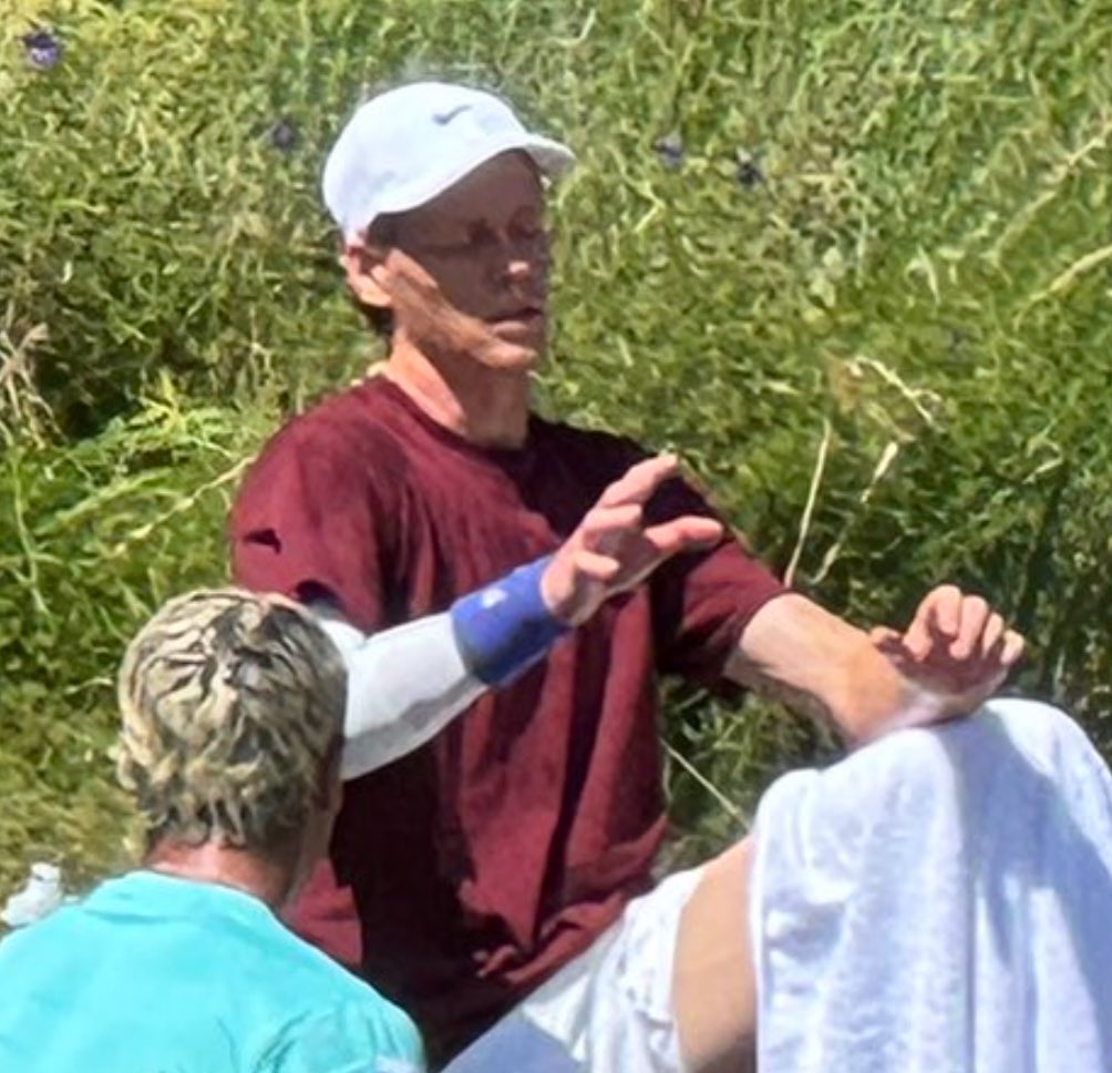 eleonora_aloise's tweet image. Brekkare o non brekkare, non c’è provare.
#basile #sinner #janniksinner #tennis #wimbledon