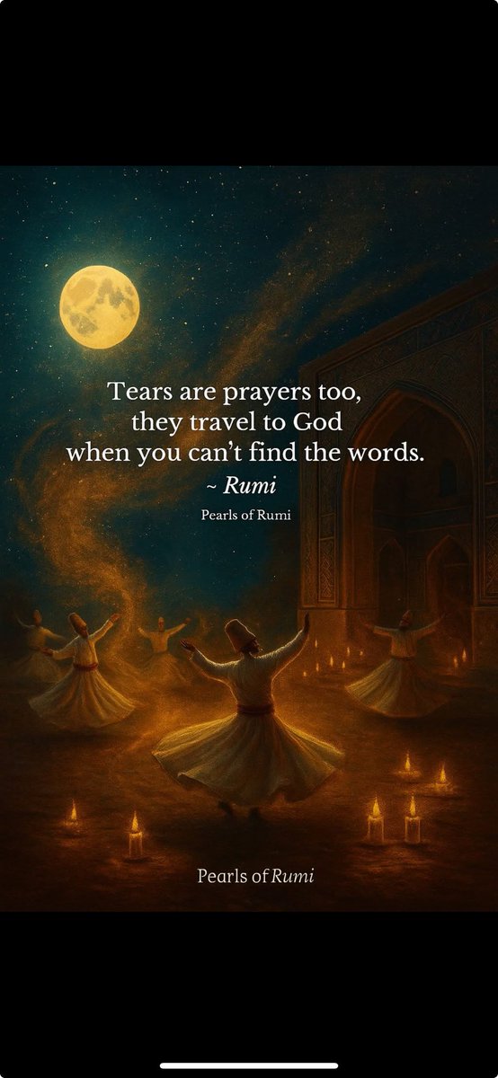 The tears are water which is conscious and holds memory of the intent. A message in every tear.
