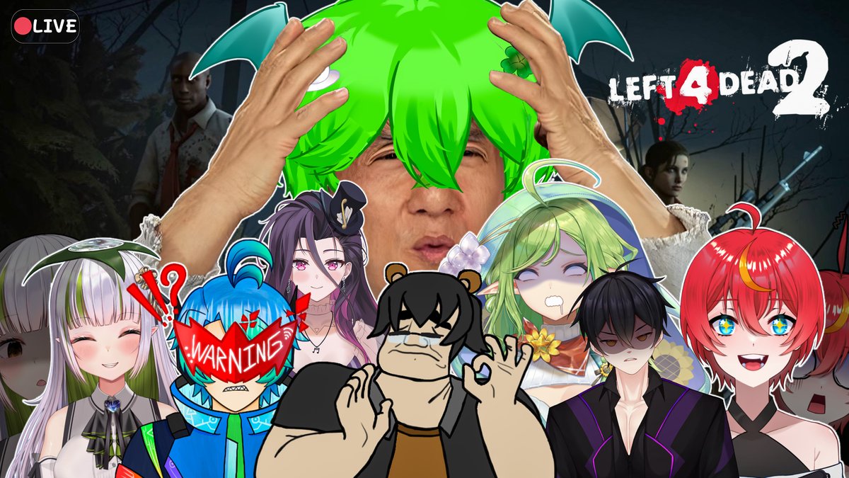 🔴Left 4 Dead 2 : ปะทะกันจนปวดหัว🤜🤛 ft.Vtubers / Streammers

☕️07/10/2025 20:30 [GMT+7]

🍀live:youtube.com/live/rA29PgLCa…