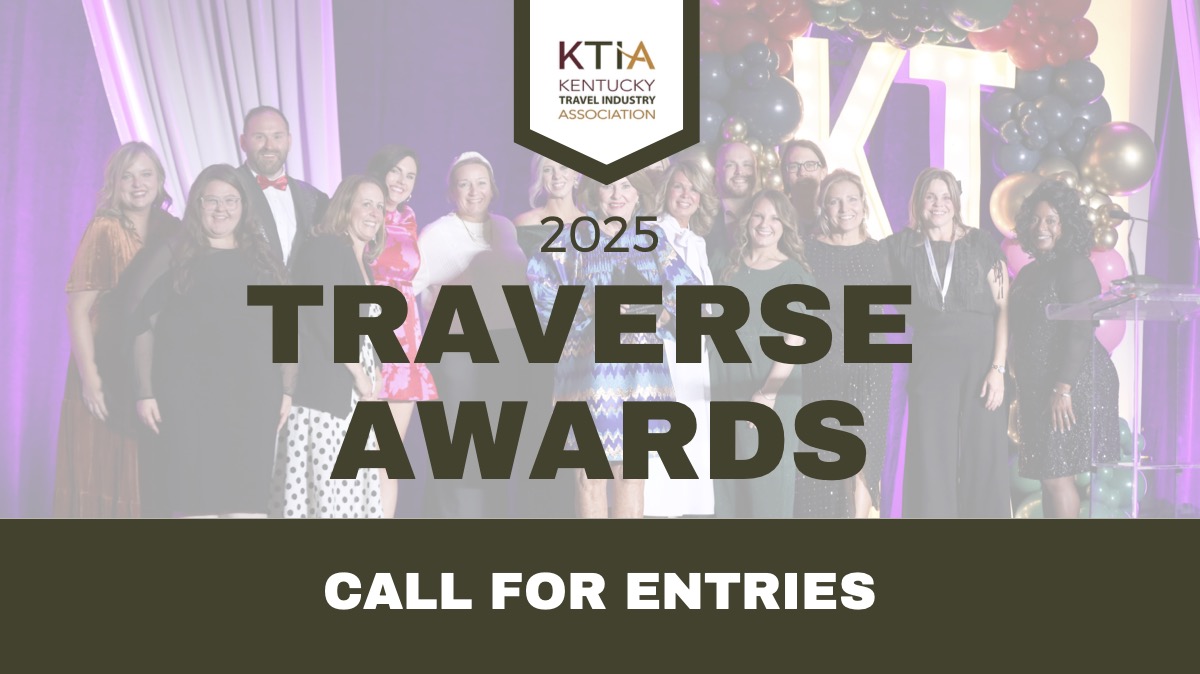 Tick Tock. Tick Tock. We are just 2⃣0⃣ days away from the deadline to submit entries to the 2025 Traverse Awards for Excellence in KY Tourism! Visit ktia.com/traverse-awards for full details or give us a call at 502-223-8687. Winners will be announced at #KTIAC25 in Louisville!