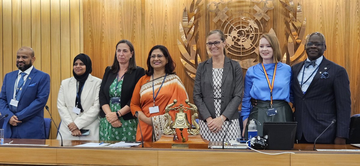 BDHCLondon's tweet image. Panel discussion on
‘Sailing Ahead: Bangladesh’s Drive for a Safe, Sustainable, and Inclusive Maritime Future’
Venue: Main Hall, international Maritime Organization, London
