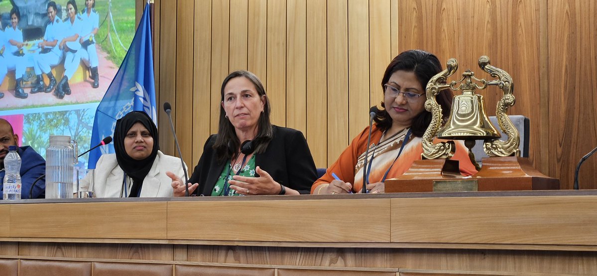 BDHCLondon's tweet image. Panel discussion on
‘Sailing Ahead: Bangladesh’s Drive for a Safe, Sustainable, and Inclusive Maritime Future’
Venue: Main Hall, international Maritime Organization, London