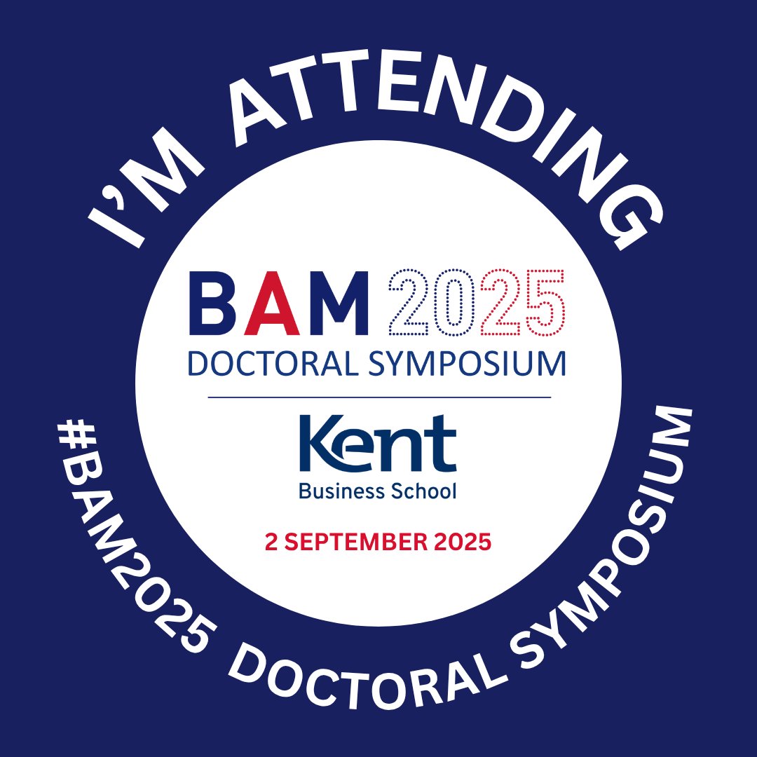 British Academy of Management (@bam_ac_uk) on Twitter photo We want to hear your #BAM2025Journey!
Did you submit a Paper to the #BAM2025 #Conference? Or are you a spectator to our #business and #management extravaganza? 👍
Share your story with us with the badges below to tell your networks that you will be there
#ItsNotJustAConference We want to hear your #BAM2025Journey!
Did you submit a Paper to the #BAM2025 #Conference? Or are you a spectator to our #business and #management extravaganza? 👍
Share your story with us with the badges below to tell your networks that you will be there
#ItsNotJustAConference