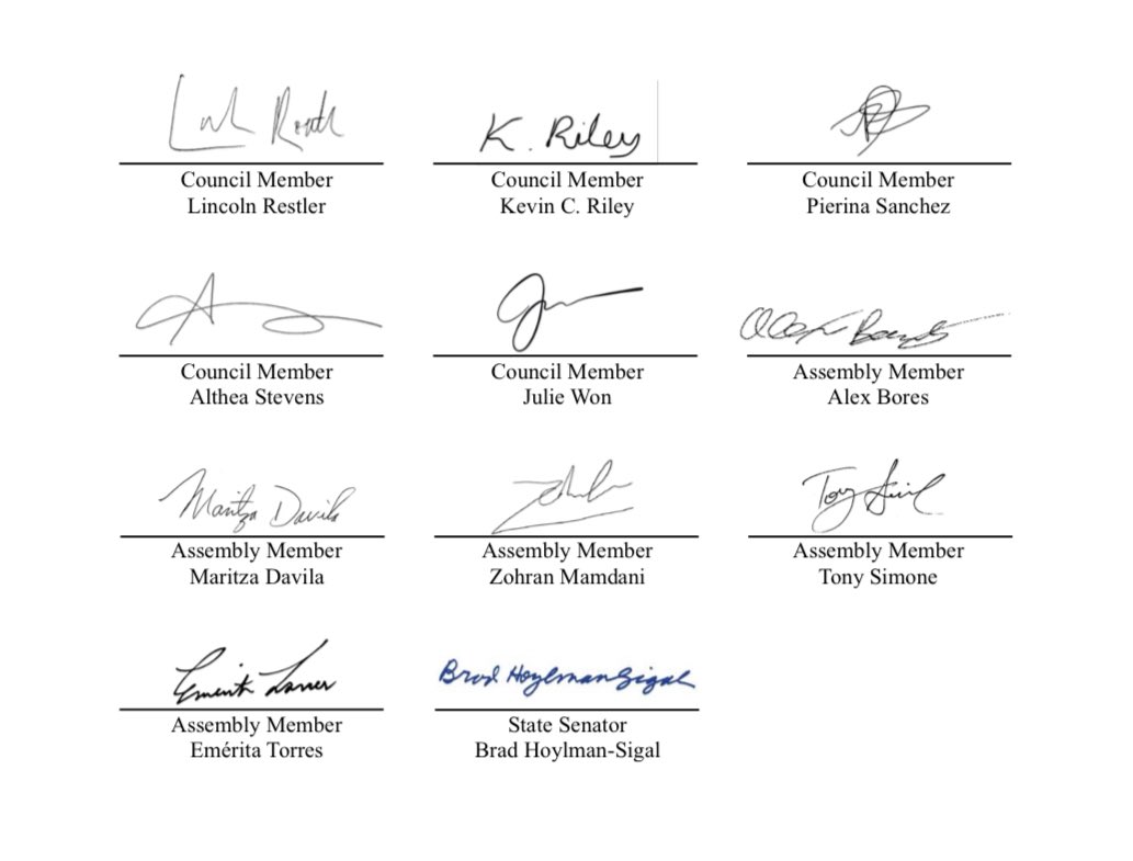 CaseyBerk's tweet image. Deeply grateful for these pro-housing leaders’ defense of City of Yes