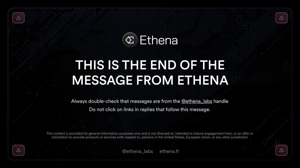 ethena's tweet photo. https://t.co/F7CO7SPDnV