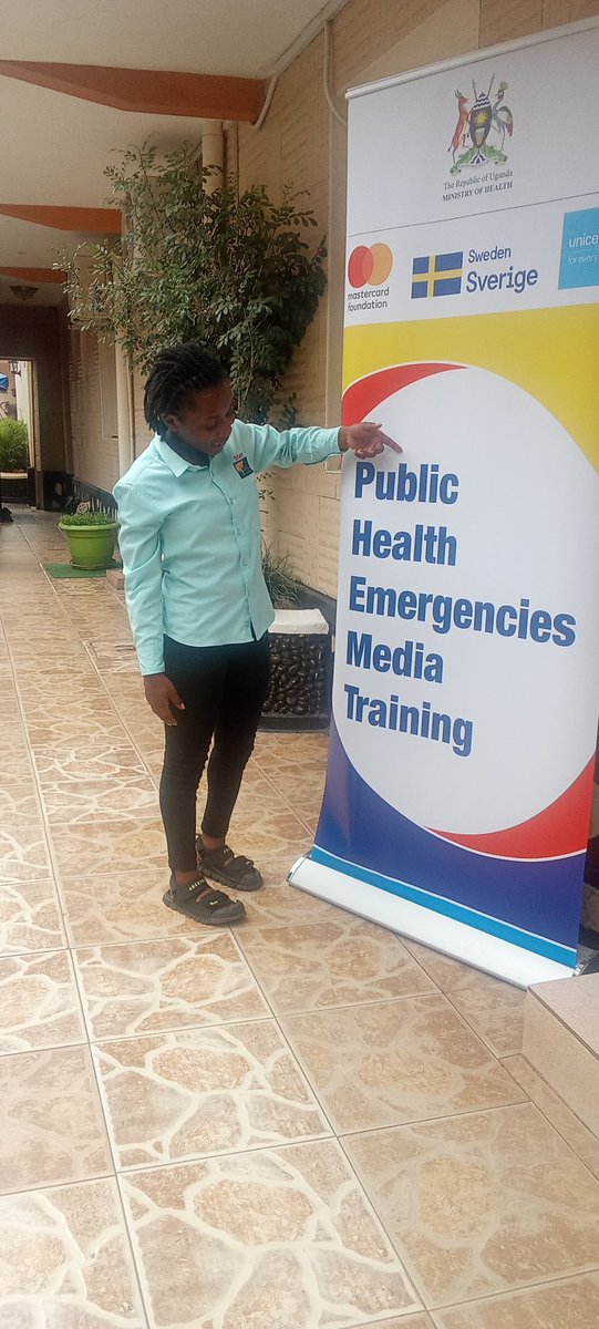 EvalyneKabugho's tweet image. Today I attended Media Orientation on Reporting public health Emergencies in Uganda that was organized by @MinofHealthUG of health and supported by @SwedeninUGSverige, @AfricanCenterforMediaExcellence, @UNICEFUganda and @MastercardFdn Foundation