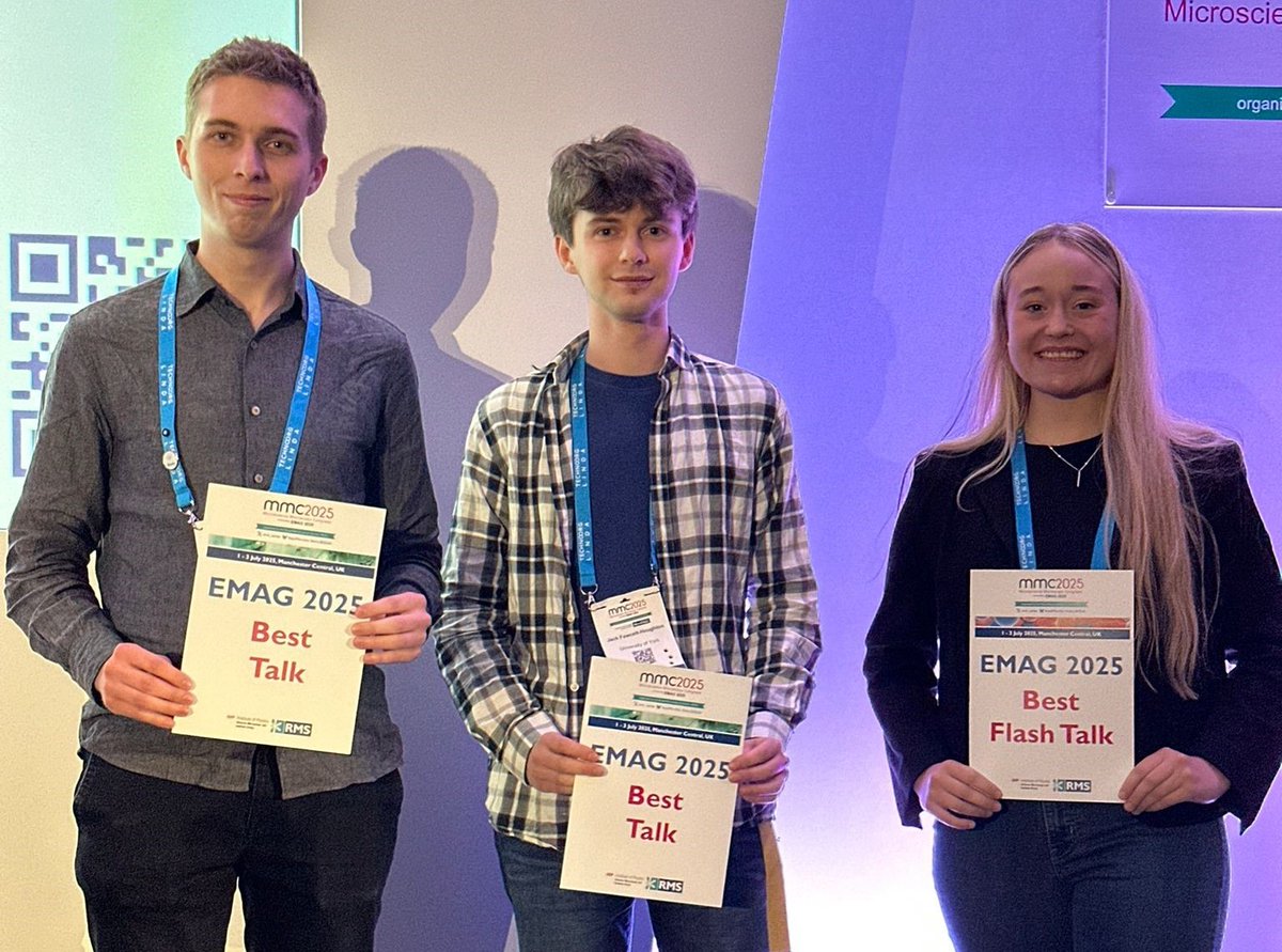 RoyalMicroSoc's tweet image. Now the dust has settled on #mmc2025, here's a run-down of all our poster / talk prize-winners announced at the close of the conference.
Huge congratulations to all! 👏🔬
Read more:
ow.ly/MkpR50WnCMq