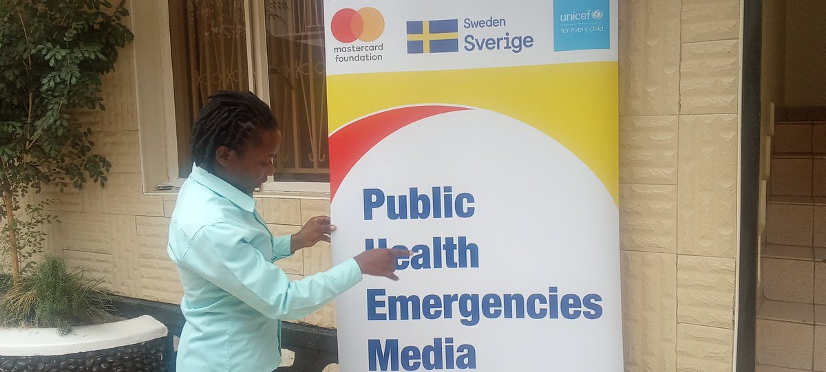 EvalyneKabugho's tweet image. Today I attended Media Orientation on Reporting public health Emergencies in Uganda that was organized by @MinofHealthUG of health and supported by @SwedeninUGSverige, @AfricanCenterforMediaExcellence, @UNICEFUganda and @MastercardFdn Foundation