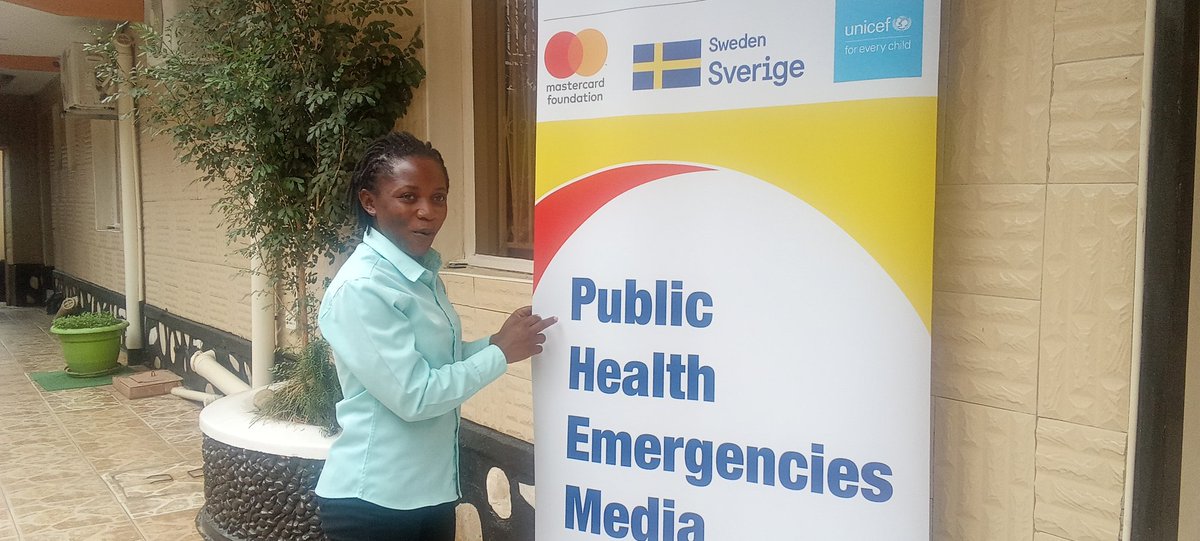 EvalyneKabugho's tweet image. Today I attended Media Orientation on Reporting public health Emergencies in Uganda that was organized by @MinofHealthUG of health and supported by @SwedeninUGSverige, @AfricanCenterforMediaExcellence, @UNICEFUganda and @MastercardFdn Foundation