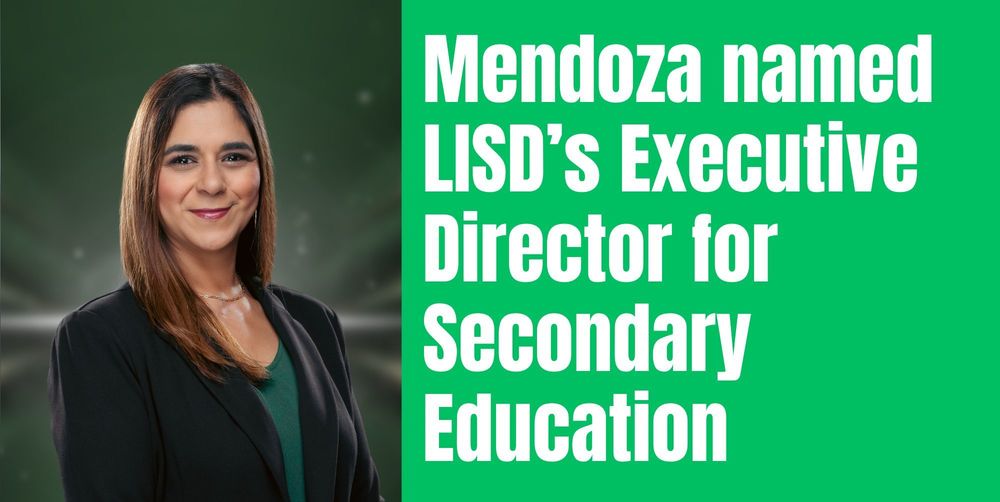 Mendoza named LISD’s Executive Director for Secondary Education laredoisd.org/o/lisd/article…