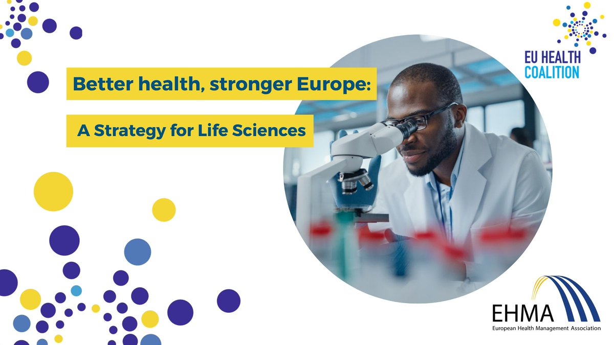 📢 The EU Health Coalition has published its input on the European Commission’s Life Sciences Strategy (LSS), highlighting how the strategy can become a real driver of transformation in health and care across Europe.

The Coalition welcomes the ambition to position life sciences