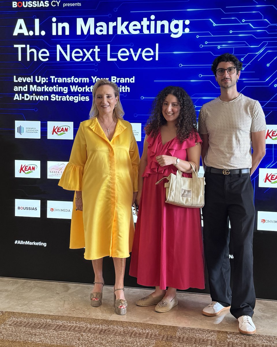Thank you Boussias Cyprus for an insightful event!
A full day of exploring how AI is transforming the future of marketing and branding.

Looking forward to the next one!

#DigitalTree #ProudSponsors #AI #Marketing