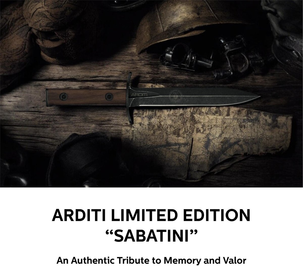 KdoMagazin's tweet image. Geschichte: Als Erinnerung an die erste weltweite militärische Sondereinheit, die italienischen #Arditi von 1915, präsentiert #ExtremaRatio aus Italien die "Sabatini" Sonderedition des legendären Grabendolches. Limitiert auf nummerierte 200 Stück.