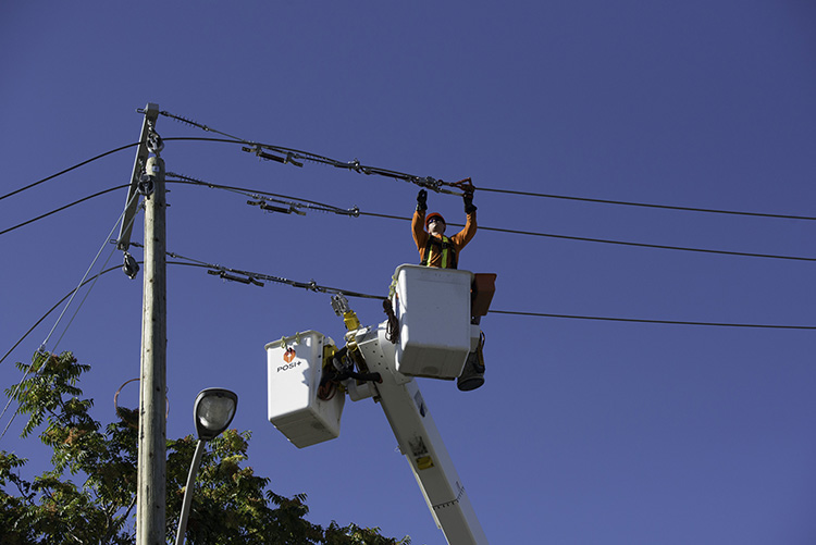Today is Canadian Lineworker Appreciation Day! Please join us in sending a big thank you to our amazing team of powerline technicians! In extreme heat, high winds, or freezing temperatures, our team works around the clock to keep the lights on.  We appreciate all you do, team!