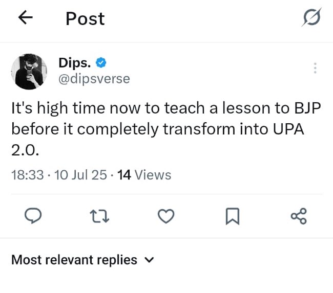Sunaina Holey ( Modi Ka Parivar ) (@sunainaholey) on Twitter photo Handles doing <a href="/mieknathshinde/">Eknath Shinde - एकनाथ शिंदे</a>’s PR wants to teach a lesson to BJP..
And his PR team will tell us BJP Supporters what to do and what not to do since he is an alliance partner in Mahayuti Govt?
I request <a href="/Dev_Fadnavis/">Devendra Fadnavis</a> Ji & Eknath Shinde to look into this kind of campaigning. Handles doing <a href="/mieknathshinde/">Eknath Shinde - एकनाथ शिंदे</a>’s PR wants to teach a lesson to BJP..
And his PR team will tell us BJP Supporters what to do and what not to do since he is an alliance partner in Mahayuti Govt?
I request <a href="/Dev_Fadnavis/">Devendra Fadnavis</a> Ji & Eknath Shinde to look into this kind of campaigning.