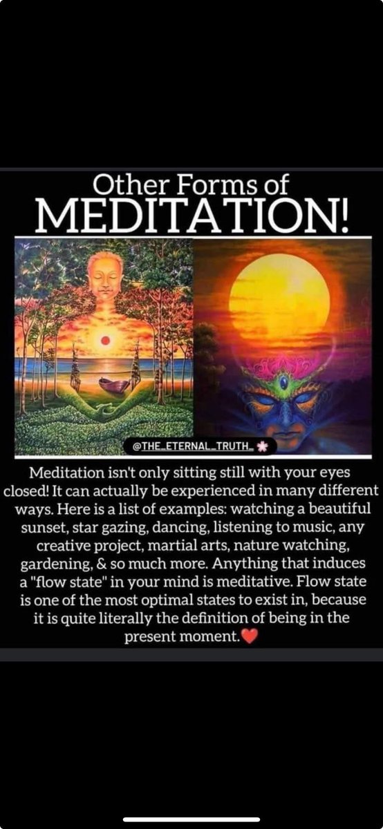 The flow of the present moment