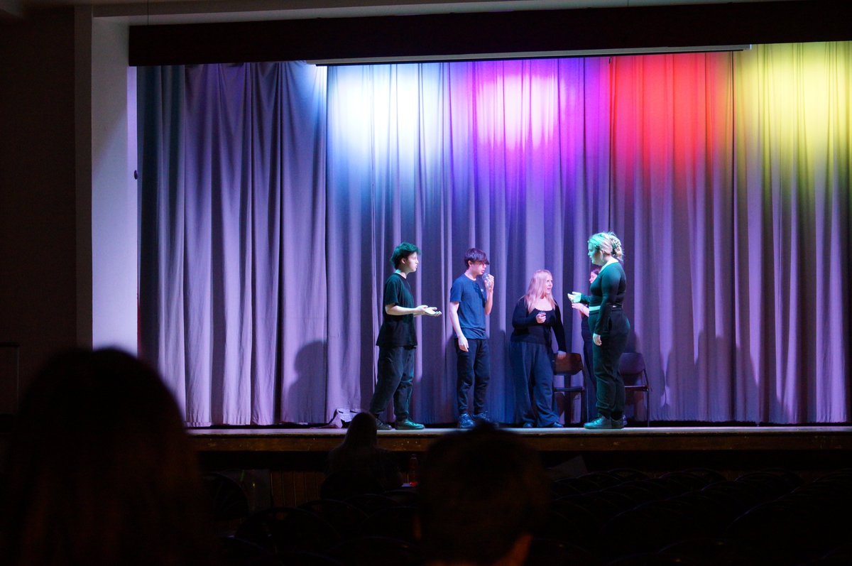 Year 10 students performed for their Component 2 Devised Performances on Tuesday—well done to the GCSE Drama class for presenting their creative pieces!
