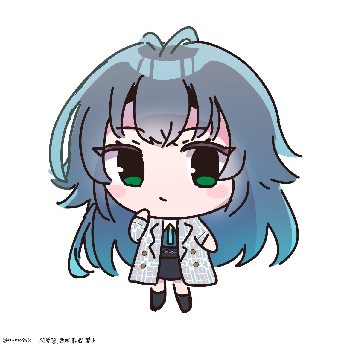 aomossk's tweet image. 手毬ちゃん初描き #学マスFA #ラクガキ