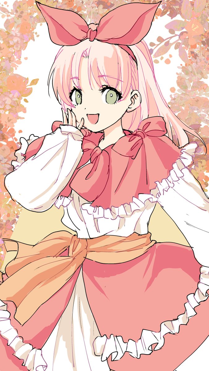 k_tohri's tweet image. 悠久幻想曲のローラ　大きいリボン描きたかったので2衣装！