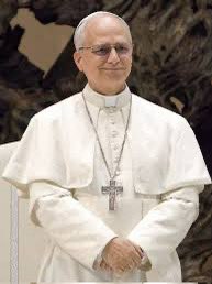 Fake_KDKA's tweet image. Pope Leo nervous for first quarterly review with God. More at 11.