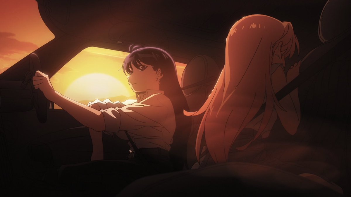 『瑠璃の宝石』（バインド）、脅威のグッドアニメーション。構図がキレッキレ。引きも寄りも画面のなかに限りない奥行きがあるけど、それは撮影処理の前段階で、すでに恐ろしく高いレベルの絵の構成で設計されていて、どのカットで止めても完成している。これが動いているの信じられない。