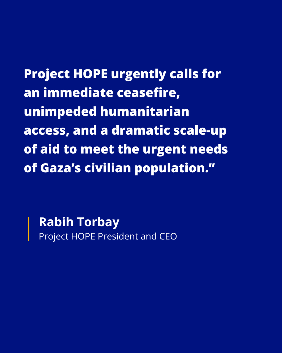 projecthopeorg's tweet image. This morning, an airstrike killed 15 civilians, including 10 children and two women, and injured many more outside Project HOPE's health clinic in Deir al Balah, Gaza.
The strike occurred as patients had gathered outside the clinic, awaiting its opening to receive treatment for…