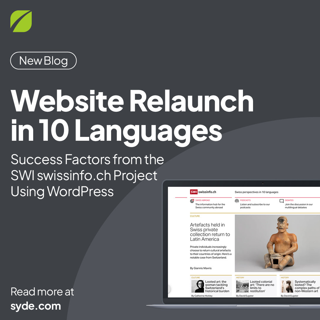 syde_gmbh's tweet image. 🌍 How do you relaunch a global news site across 10 editorial teams—without breaking workflows or compromising performance?

📖 Read the full story to learn how: eu1.hubs.ly/H0lGytp0

#WordPress #DigitalStrategy #WordPressMultisite  #CMS #WebDevelopment #OpenSource