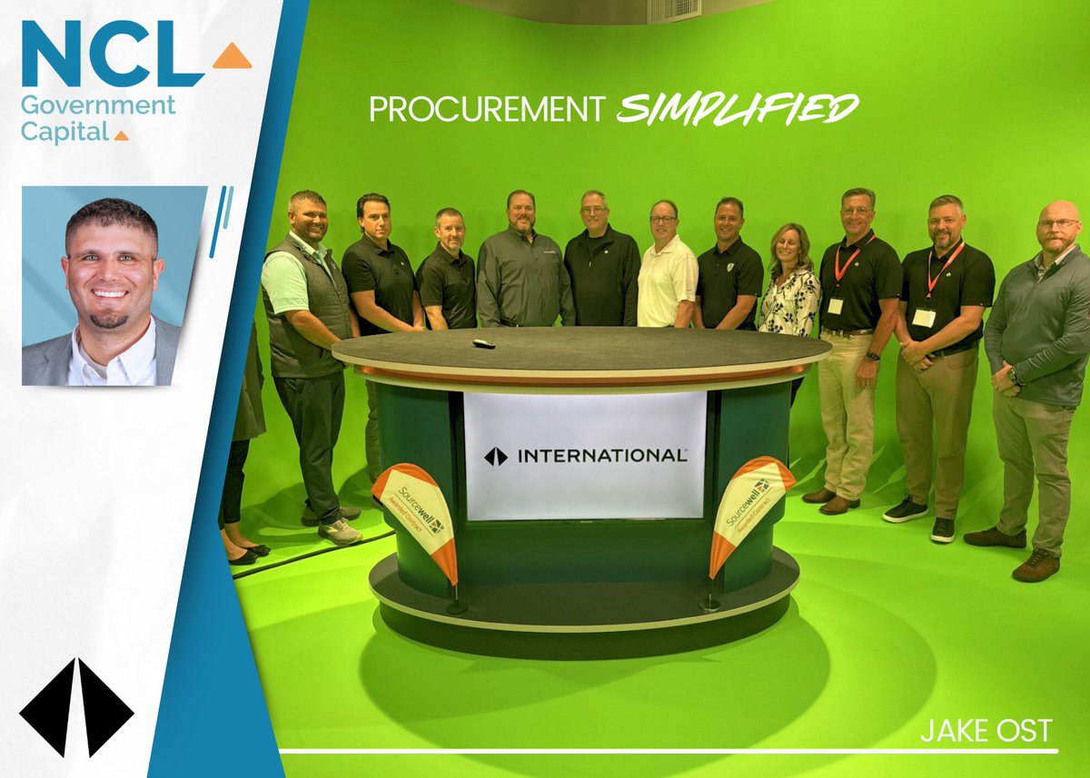 NCL Government Capital (@nclgovcap) on Twitter photo Jake visited <a href="/sourcewell_gov/">Sourcewell</a> this week to create training material and connect with the <a href="/IntnlTrucks/">International</a> team. A pleasure working with the truck, bus and parts team in the studio!
#ProcurementSimplified Jake visited <a href="/sourcewell_gov/">Sourcewell</a> this week to create training material and connect with the <a href="/IntnlTrucks/">International</a> team. A pleasure working with the truck, bus and parts team in the studio!
#ProcurementSimplified
