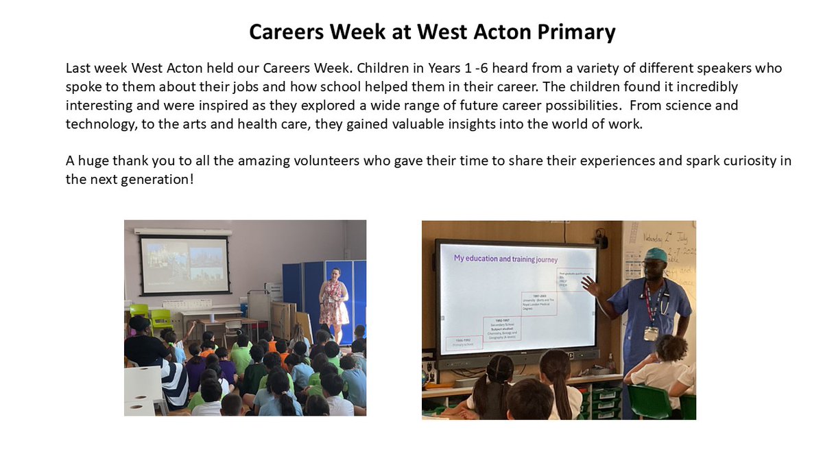 West Acton Primary School (@westactonpri) on Twitter photo 