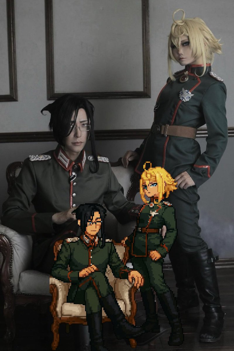 夫婦写真を突っ込んだらなかなか良いドット絵ができたのでは

#夫婦でコスプレ