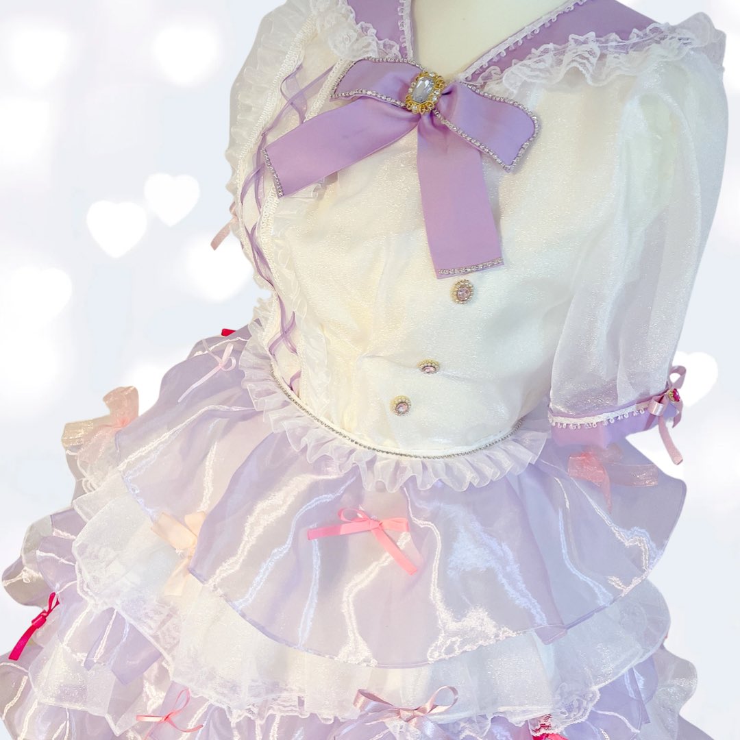 KIMISHIKA@衣装屋さん (@_kimishika_kmsk) on Twitter photo 紫音 舞保【<a href="/maho_shion125/">☁️🎀紫音 舞保🎀☁️</a> 】さまのオリジナル衣装を制作させていただきました🪡🧵
いろんなリボンをたくさん付けたふわふわスカートがお気に入りです🎀
着用いただいた動画も投稿されてるのでチェックしてください👀
#オリジナル衣装 #アイドル衣装 #踊ってみた #ハンドメイド #kimishika 紫音 舞保【<a href="/maho_shion125/">☁️🎀紫音 舞保🎀☁️</a> 】さまのオリジナル衣装を制作させていただきました🪡🧵
いろんなリボンをたくさん付けたふわふわスカートがお気に入りです🎀
着用いただいた動画も投稿されてるのでチェックしてください👀
#オリジナル衣装 #アイドル衣装 #踊ってみた #ハンドメイド #kimishika
