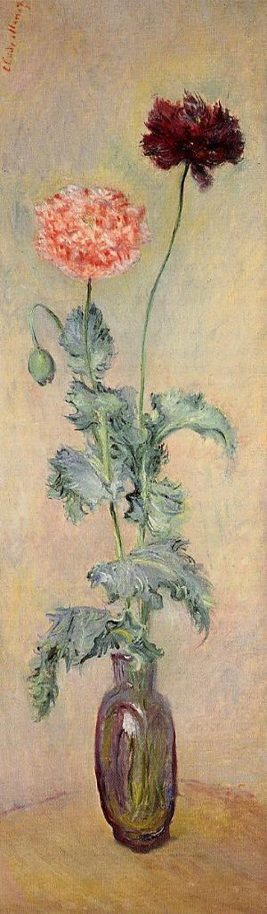 Claude Monet's flower paintings