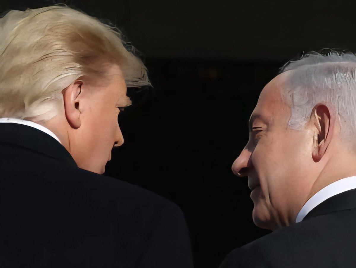ajsteelshow's tweet image. Did you know Netanyahu's Hebrew name translates in English to "Given by God"?
I wouldn't be surprised if Trump's English name translates in Hebrew to "Chosen by God".