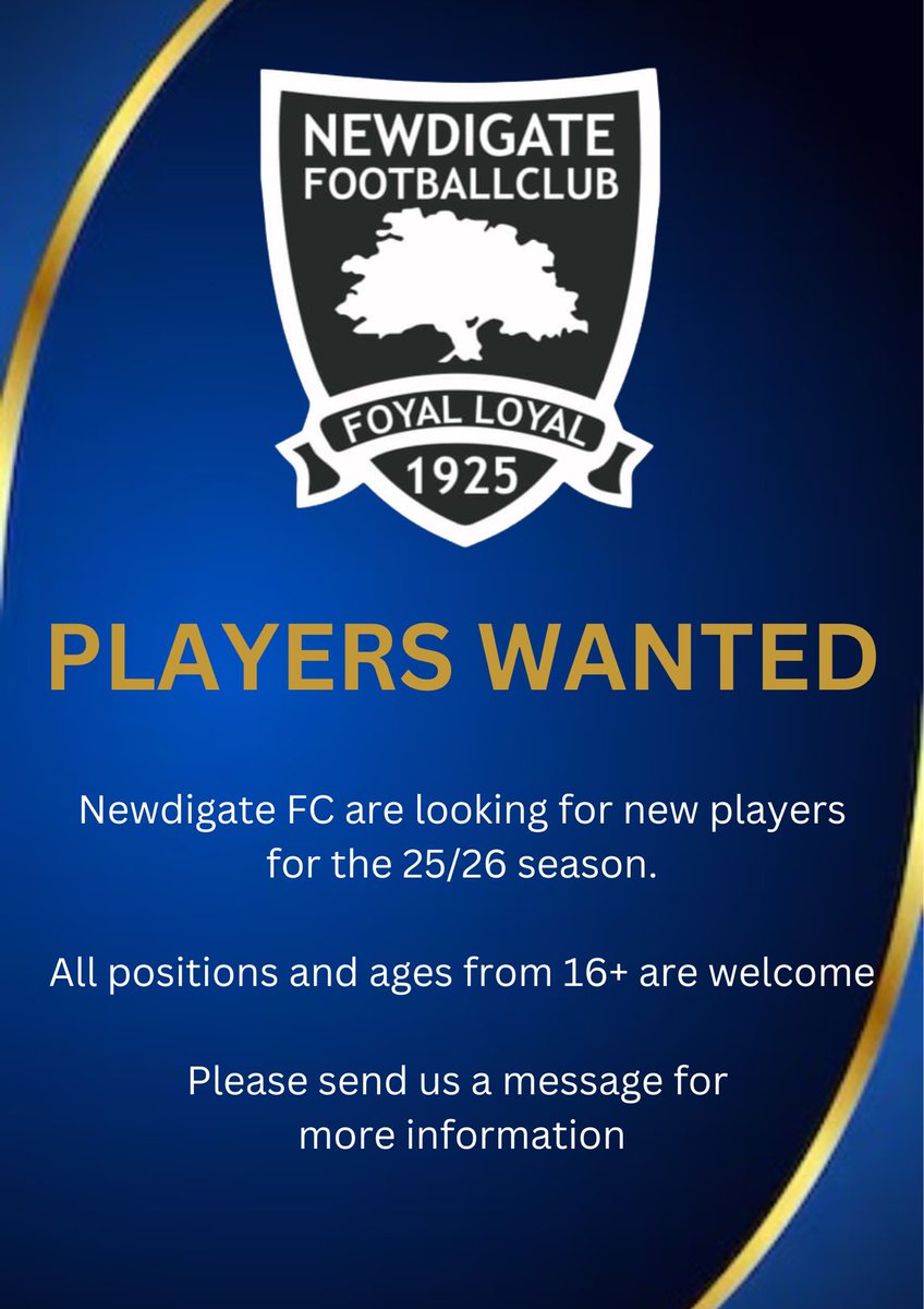 Newdigate Football Club tweet media