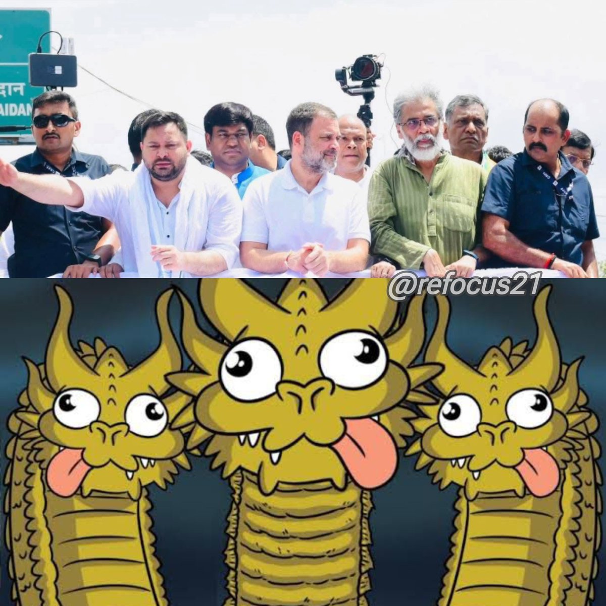 refocus21's tweet image. I see no difference 🧐