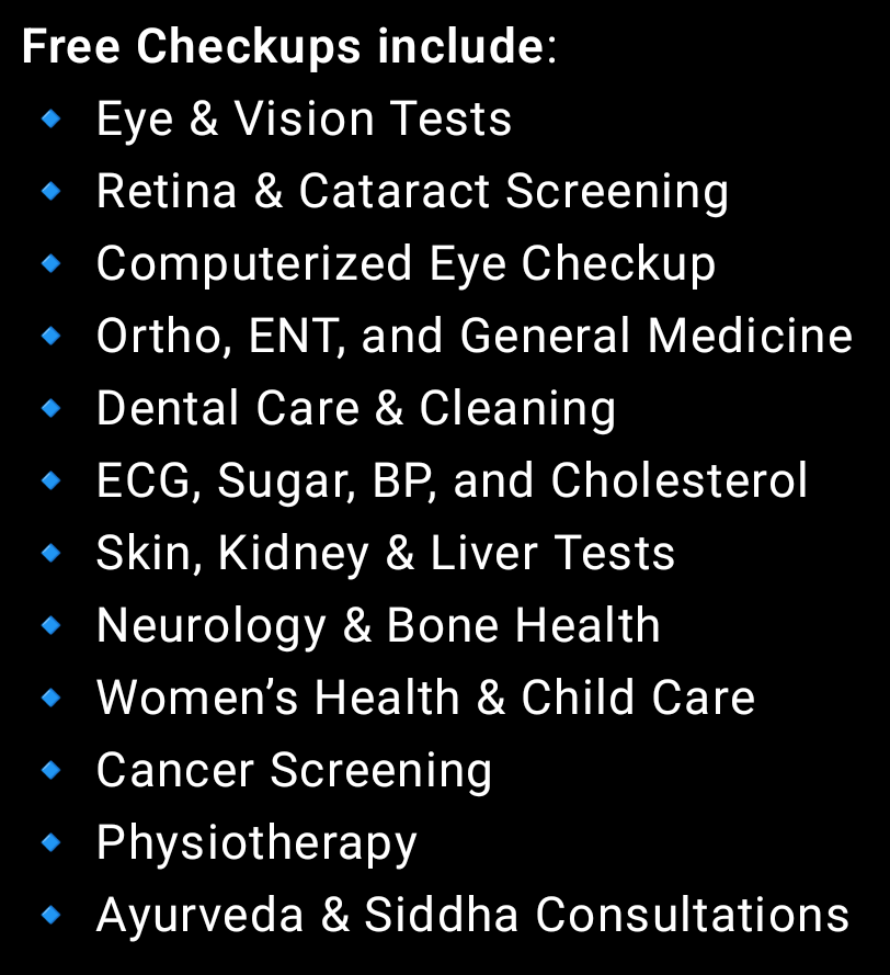 OSFC Coimbatore™ (@coimbatoreosfc) on Twitter photo For the first time ever in fans club history, Mega Free Medical & Eye Camp
Proudly organized by <a href="/CoimbatoreSFC/">Coimbatore SFC™ 2.0</a> ❤️
<a href="/Suriya_offl/">Suriya Sivakumar</a> <a href="/rajsekarpandian/">Rajsekar Pandian</a> #Karuppu #Suriya50 #NorthCoimbatoreSFC For the first time ever in fans club history, Mega Free Medical & Eye Camp
Proudly organized by <a href="/CoimbatoreSFC/">Coimbatore SFC™ 2.0</a> ❤️
<a href="/Suriya_offl/">Suriya Sivakumar</a> <a href="/rajsekarpandian/">Rajsekar Pandian</a> #Karuppu #Suriya50 #NorthCoimbatoreSFC