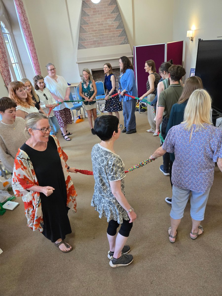 _cathedralmusic's tweet image. Our Small Sounds group leaders are having a great time learning about delivering music sessions for 0-5s and their families as we kick off the next year of the programme with training delivered in partnership with @FamilyMusicHub. Our generous supporters have made it possible to…