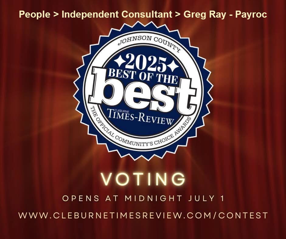 RealGregRay's tweet photo. Would you spend a few minutes helping me out?

Having been nominated as Best Independent Consultant, I would appreciate your support and your vote over the next few days!
💰 Greg Ray, PayRoc — Independent Consultant

🗳️ Voting is OPEN now through July 15 and you can vote every day!
📍 Just head to https://t.co/kxpvXB2qsU